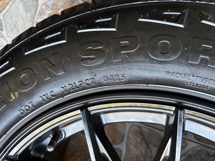 ล้อ Dubai blade-gloss black 18 9 et 0 lion sport at 265-60-18 y2025 รูปที่ 7