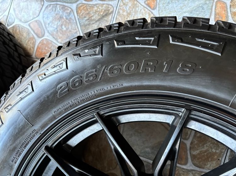 ล้อ Dubai blade-gloss black 18 9 et 0 lion sport at 265-60-18 y2025 รูปที่ 6