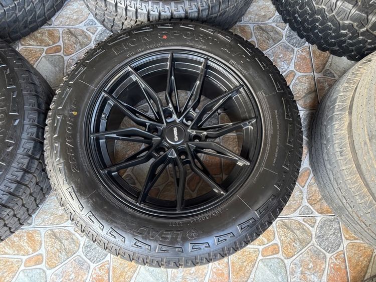 ล้อ Dubai blade-gloss black 18 9 et 0 lion sport at 265-60-18 y2025 รูปที่ 5