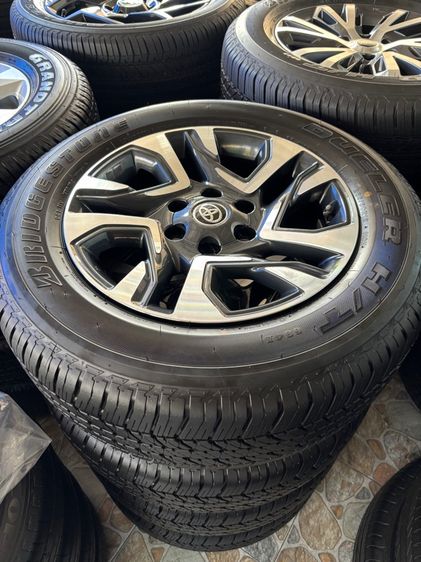 ล้อ Toyota fortuner leader Bridgestone dueler h-t 684 ll 265-60-18 y4225 (ป้ายแดง)