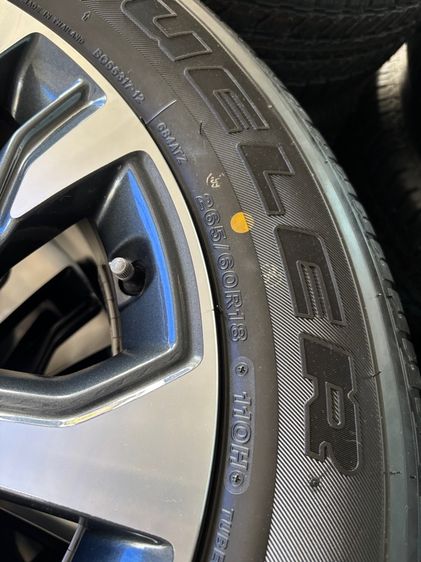 ล้อ Toyota fortuner leader Bridgestone dueler h-t 684 ll 265-60-18 y4225 (ป้ายแดง) รูปที่ 2