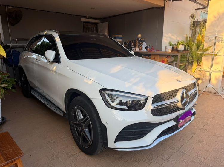 Mercedes-Benz GLC-Class 2023 GLC220d Utility-car ดีเซล ไม่ติดแก๊ส เกียร์อัตโนมัติ ขาว