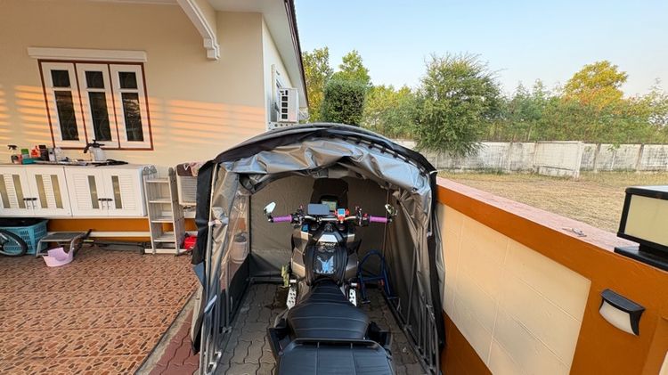 เต็นท์จอดรถมอเตอร์ไซค์พับได้ รูปที่ 6