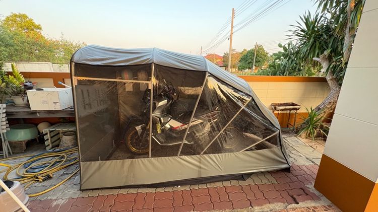 เต็นท์จอดรถมอเตอร์ไซค์พับได้ รูปที่ 3