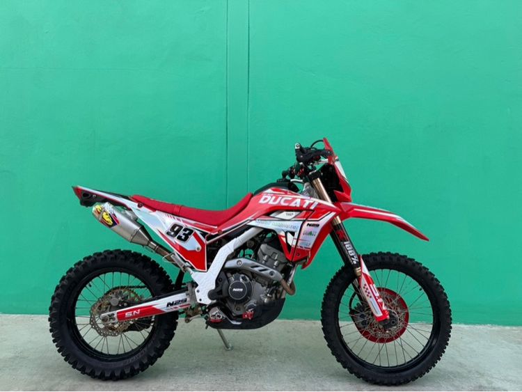 Honda CRF 300L ปี2021 สีแดง รถมือเดียว  