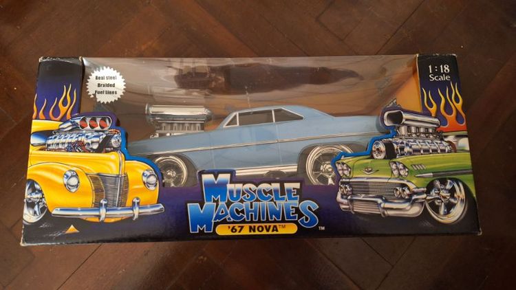 โมเดลรถเหล็ก The original muscle machine'67nova รูปที่ 4
