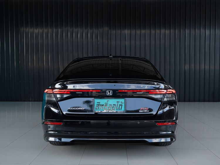 Honda Accord 2025 2.0 e:HEV RS Sedan ไฮบริด ไม่ติดแก๊ส เกียร์อัตโนมัติ ดำ รูปที่ 3