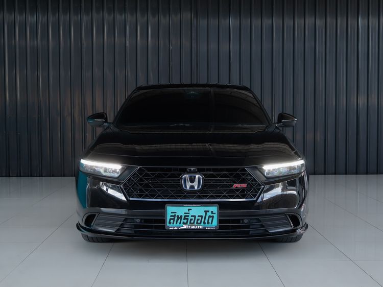 Honda Accord 2025 2.0 e:HEV RS Sedan ไฮบริด ไม่ติดแก๊ส เกียร์อัตโนมัติ ดำ รูปที่ 2