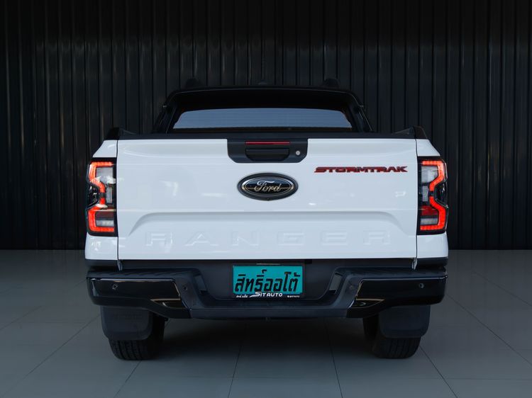 Ford Ranger 2024 2.0 Bi-Turbo Hi-Rider Storntrak Pickup ดีเซล ไม่ติดแก๊ส เกียร์อัตโนมัติ ขาว รูปที่ 3