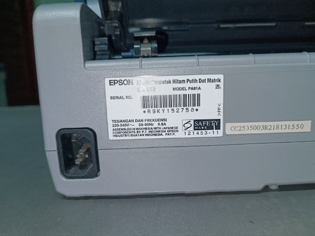 ขายปริ้นเตอร์ Epson LQ310 รูปที่ 2