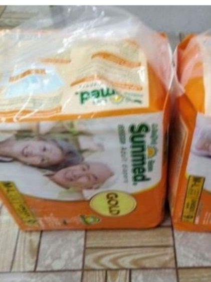 ขายผ้าอ้อมผู้ใหญ่ SunMed 2 ห่อพร้อมแผ่นรองซึมซับยี่ห้ออันอัน 2 ห่อ รูปที่ 3