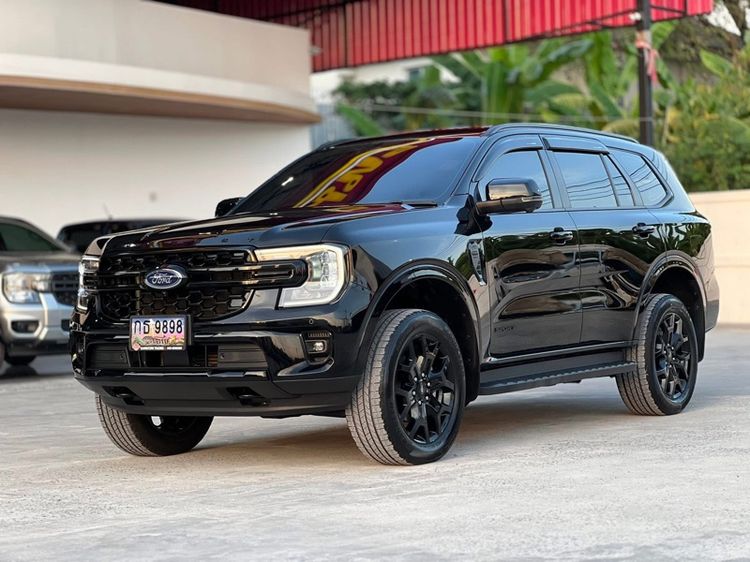 รถ Ford Everest 2.0 Turbo Sport สี ดำ