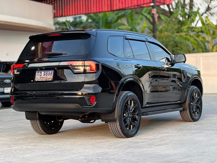 Ford Everest 2022 2.0 Turbo Sport Utility-car ดีเซล ไม่ติดแก๊ส เกียร์อัตโนมัติ ดำ รูปที่ 4
