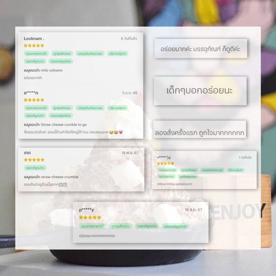 เครื่องบิงซูน้ำแข็งไส เครื่องชงกาแฟ เคาน์เตอร์พับได้ รูปที่ 15