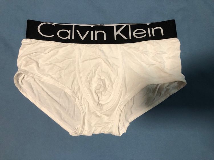 ขาว L Calvin Klein กางเกงในชาย 