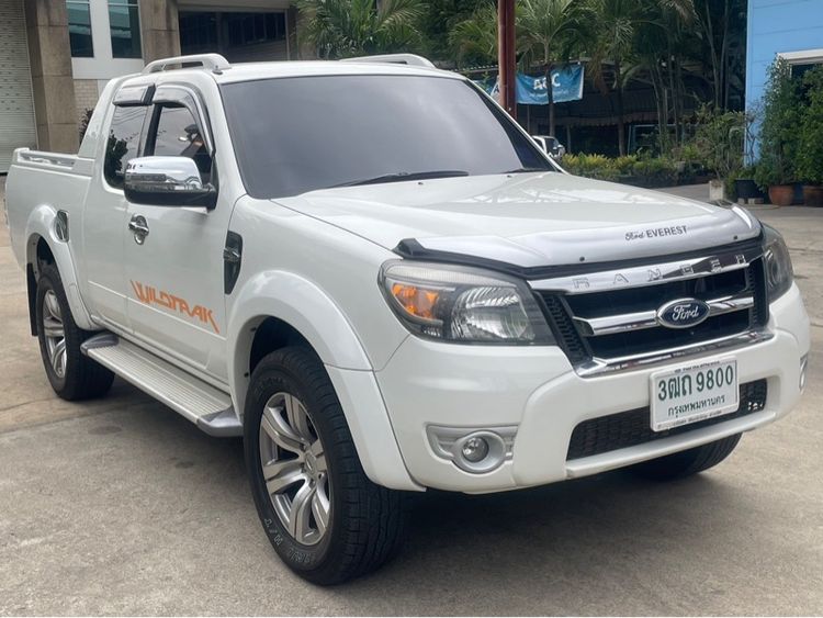 Ford Ranger 2012 2.5 Wildtrak Pickup ดีเซล ไม่ติดแก๊ส เกียร์ธรรมดา ขาว รูปที่ 4