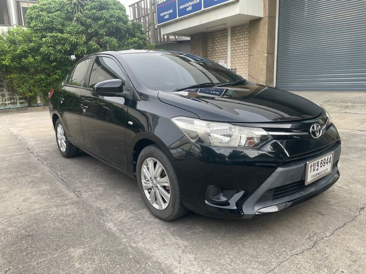 Toyota Vios 2014 1.5 E Sedan เบนซิน ไม่ติดแก๊ส เกียร์อัตโนมัติ ดำ รูปที่ 3