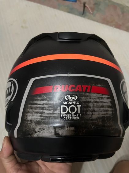 หมวกกันน็อค Arai ducati รูปที่ 6