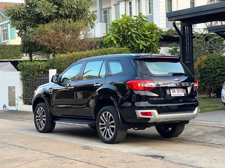 Ford Everest 2020 2.0 Titanium Plus 4WD Utility-car ดีเซล ไม่ติดแก๊ส เกียร์อัตโนมัติ ดำ รูปที่ 4