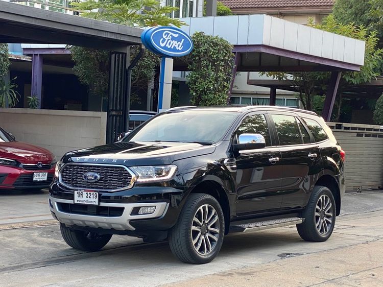 รถ Ford Everest 2.0 Titanium Plus 4WD สี ดำ