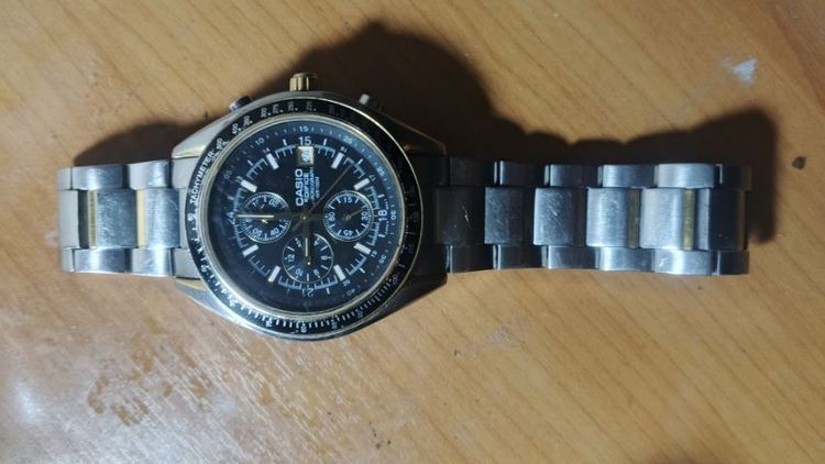ดำ Casio Edifice Chronograph รุ่น EF-503SG-1A
