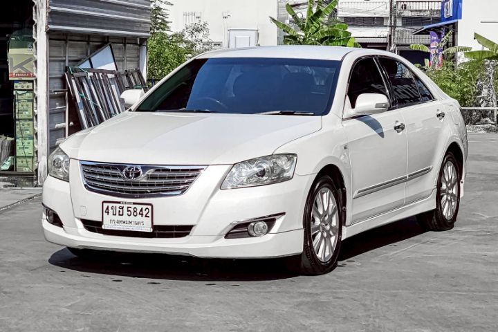 Toyota Camry 2009 2.0 G Extremo Sedan เบนซิน ไม่ติดแก๊ส เกียร์อัตโนมัติ ขาว รูปที่ 3