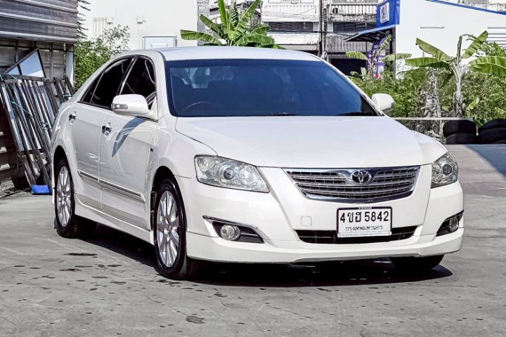 Toyota Camry 2009 2.0 G Extremo Sedan เบนซิน ไม่ติดแก๊ส เกียร์อัตโนมัติ ขาว รูปที่ 2
