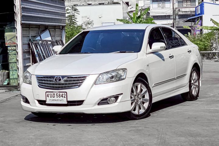 Toyota Camry 2009 2.0 G Extremo Sedan เบนซิน ไม่ติดแก๊ส เกียร์อัตโนมัติ ขาว รูปที่ 4