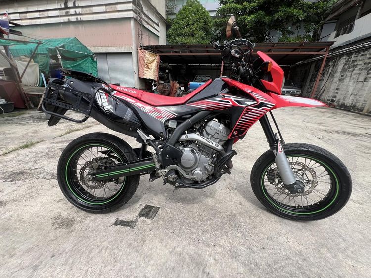 HONDA CRF250M สีแดงดำ ปี2015 สภาพดี