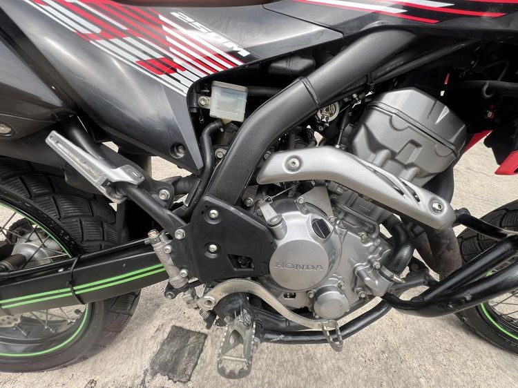 HONDA CRF250M สีแดงดำ ปี2015 สภาพดี รูปที่ 3