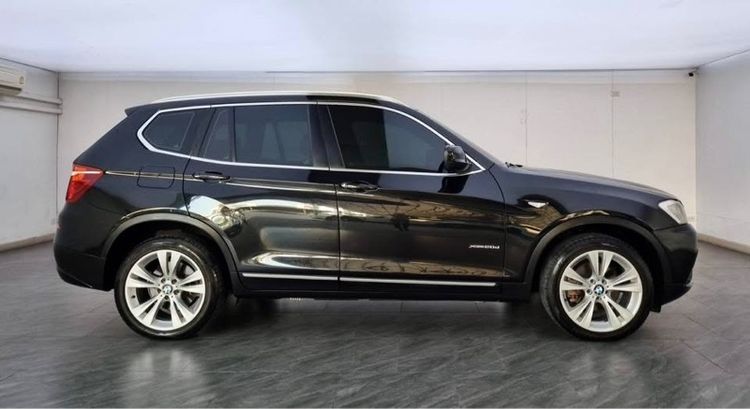 BMW X3 2012 2.0 xDrive20d 4WD Utility-car ดีเซล เกียร์อัตโนมัติ ดำ รูปที่ 4