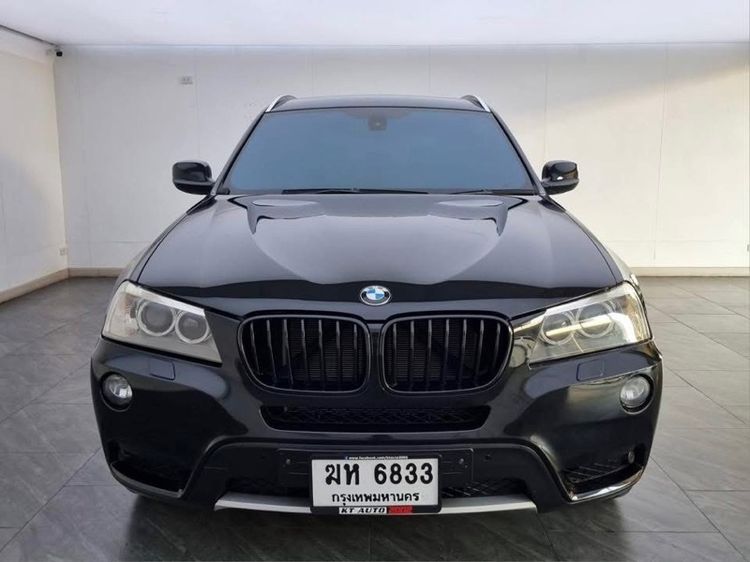 รถ BMW X3 2.0 xDrive20d 4WD สี ดำ