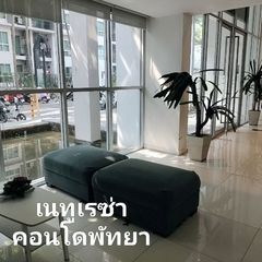 คอนโดพัทยาชั้น1✅ระเบียงสระน้ำ✅สไตล์รีสอร์ท✅หิ้วกระเป๋าเข้าอยู่ได้เลย✅ระบบล๊อกคีย์ปลอดภัย🎀ส่วนตัวสุดๆ