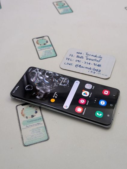ขาย เทิร์น Samsung Galaxy S20 Ultra 5G ศูนย์ไทย สภาพสวย อุปกรณ์ครบยกกล่อง เพียง 5,990 บาท เท่านั้น ครับ  รูปที่ 3