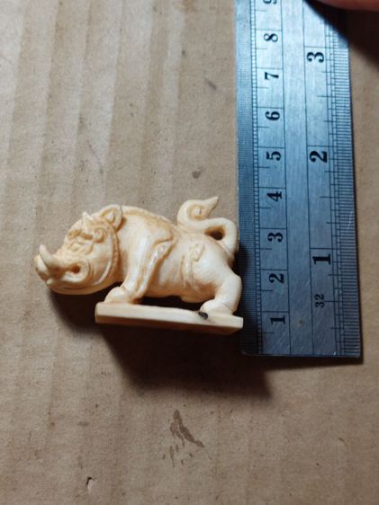 เครื่องรางหมูทรงเครื่องหลวงพ่อเฮงวัดเขาดินเก่าตัวใหญ่สวยมาก รูปที่ 10