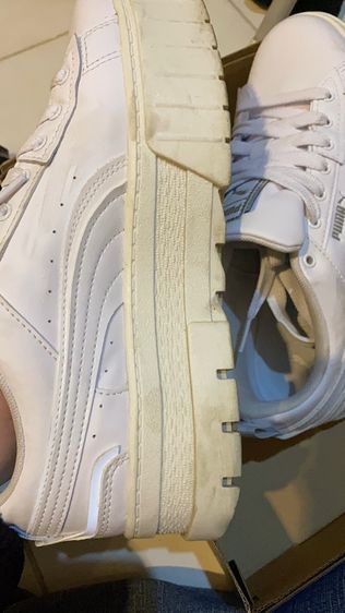 puma white shoes รูปที่ 2