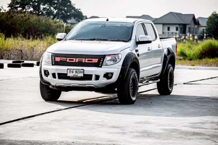 Ford Ranger 2013 2.2 Hi-Rider XLT Pickup ดีเซล ไม่ติดแก๊ส เกียร์อัตโนมัติ ขาว