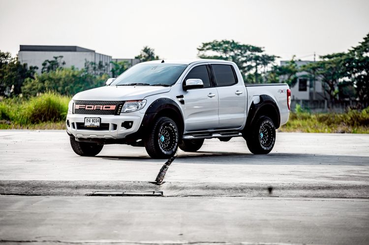 Ford Ranger 2013 2.2 Hi-Rider XLT Pickup ดีเซล ไม่ติดแก๊ส เกียร์อัตโนมัติ ขาว รูปที่ 3