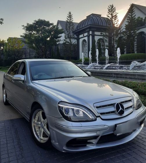 รถ Mercedes-Benz S-Class S280 สี บรอนซ์เงิน