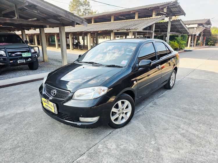 Toyota Vios 2005 1.5 S Sedan เบนซิน ไม่ติดแก๊ส เกียร์อัตโนมัติ ดำ รูปที่ 2