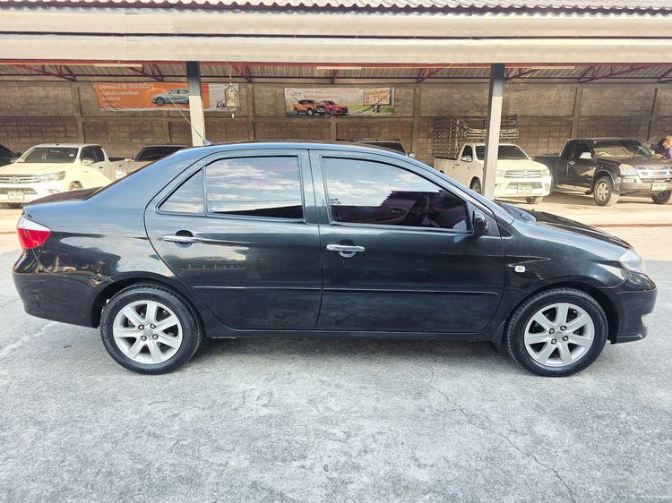 Toyota Vios 2005 1.5 S Sedan เบนซิน ไม่ติดแก๊ส เกียร์อัตโนมัติ ดำ รูปที่ 4