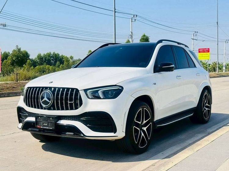 Mercedes-Benz GLE-Class 2022 GLE53 Utility-car เบนซิน ไม่ติดแก๊ส เกียร์อัตโนมัติ ขาว