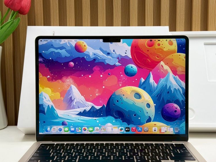 MacBook Air 13.6-inch M2 2022 Ram16GB SSD256GB Starlight apple care 18 April 2026 รูปที่ 4