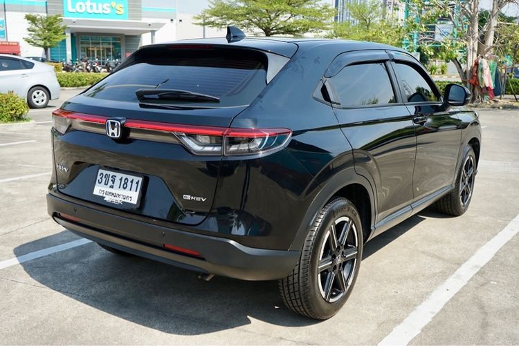 Honda HR-V 2022 1.5 e:HEV E Utility-car ไฮบริด ไม่ติดแก๊ส เกียร์อัตโนมัติ ดำ รูปที่ 3
