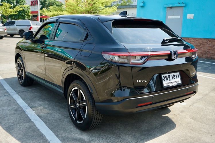 Honda HR-V 2022 1.5 e:HEV E Utility-car ไฮบริด ไม่ติดแก๊ส เกียร์อัตโนมัติ ดำ รูปที่ 4