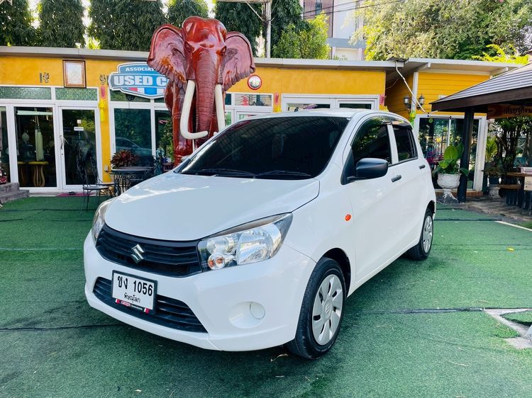Suzuki Celerio 2023 1.0 GL Sedan เบนซิน ไม่ติดแก๊ส เกียร์อัตโนมัติ ขาว รูปที่ 2