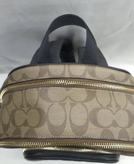 Coachแท้💯 มือสอง พร้อมส่ง size M🍎เป้ COACH 5671 COURT BACKPACK IN SIGNATURE CANVAS รูปที่ 2