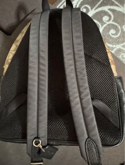 Coachแท้💯 มือสอง พร้อมส่ง size M🍎เป้ COACH 5671 COURT BACKPACK IN SIGNATURE CANVAS รูปที่ 3