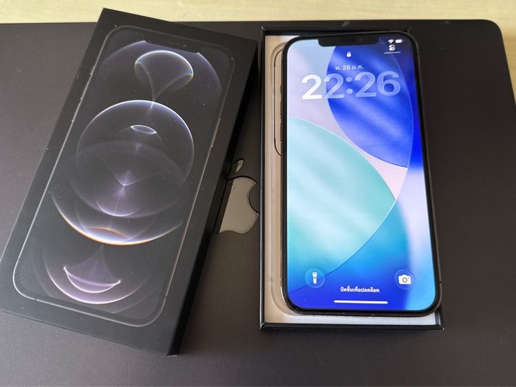 256 GB 📱✨  iPhone 12 Pro Max 256 (ดำ) Graphite
