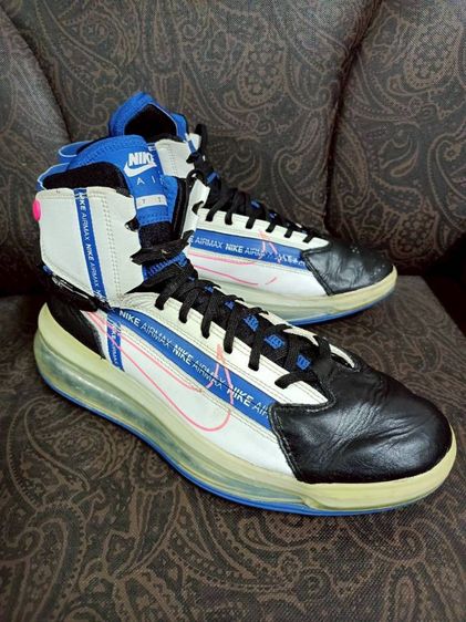 น้ำเงิน หนัง PU UK 8.5 | EU 42 2/3 | US 9 Nike รองเท้ามือสองผ่านการใช้งาน size 42.5
